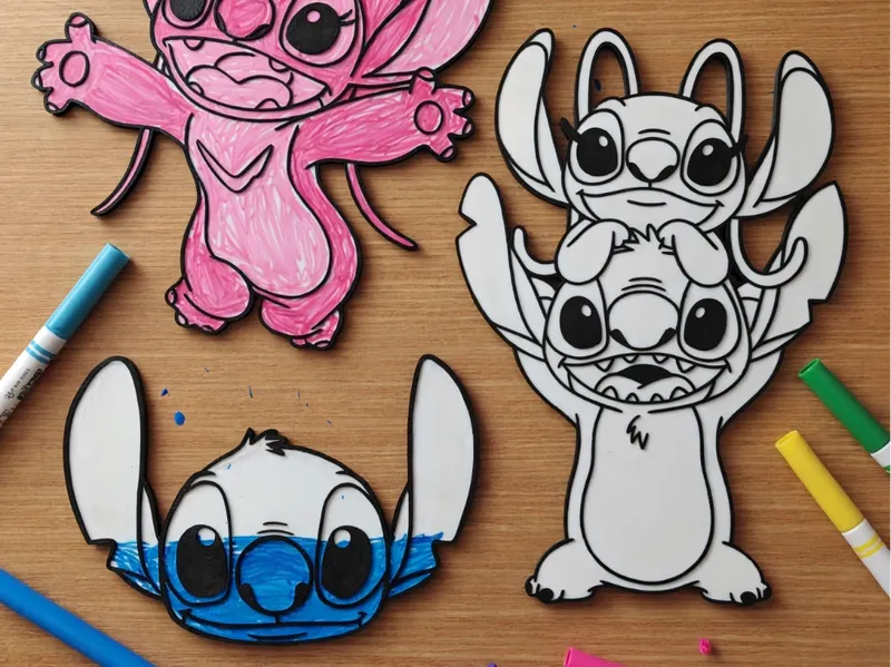 Stich Paintable Set