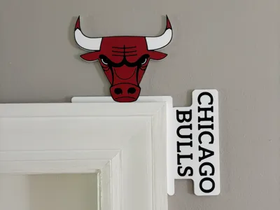 Chicago Bulls Door Corner