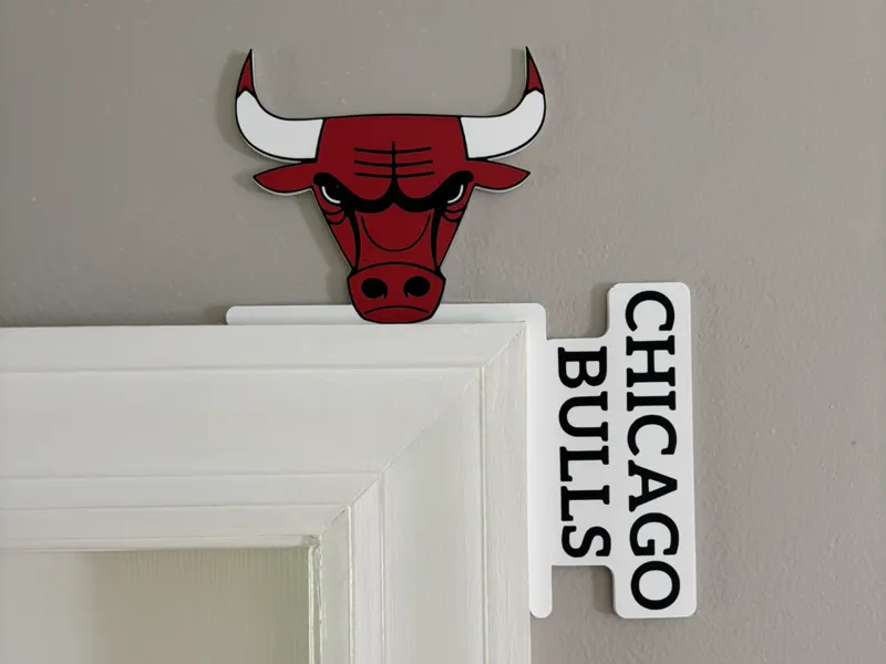 Chicago Bulls Door Corner