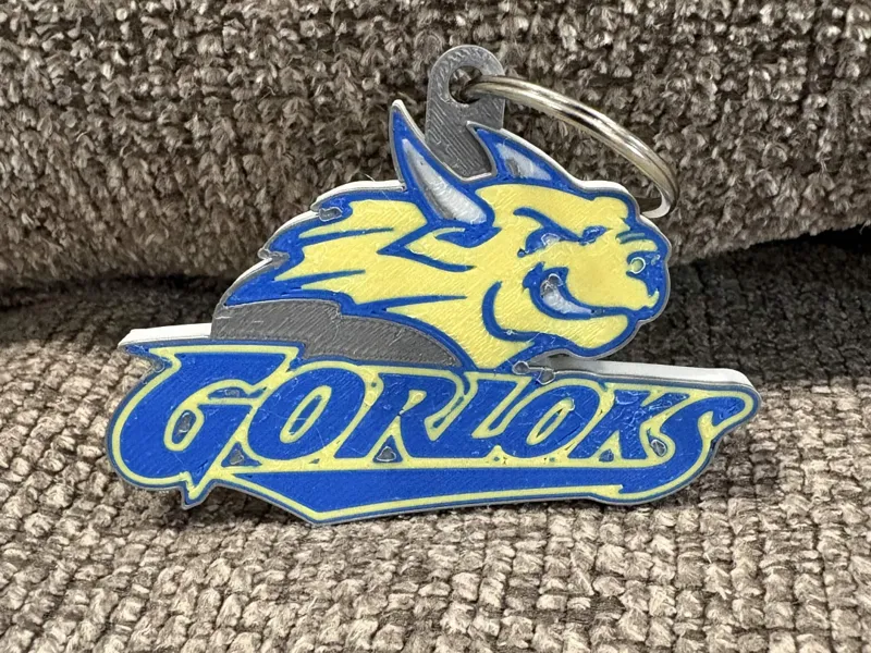 Webster University Gorloks Keychain