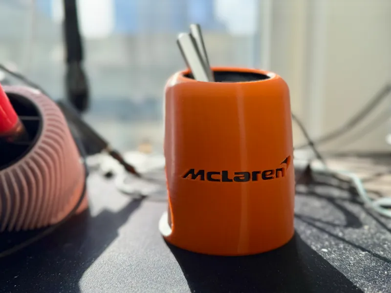 McLaren Desk Organizer Pen Cup - A1 Dual Color