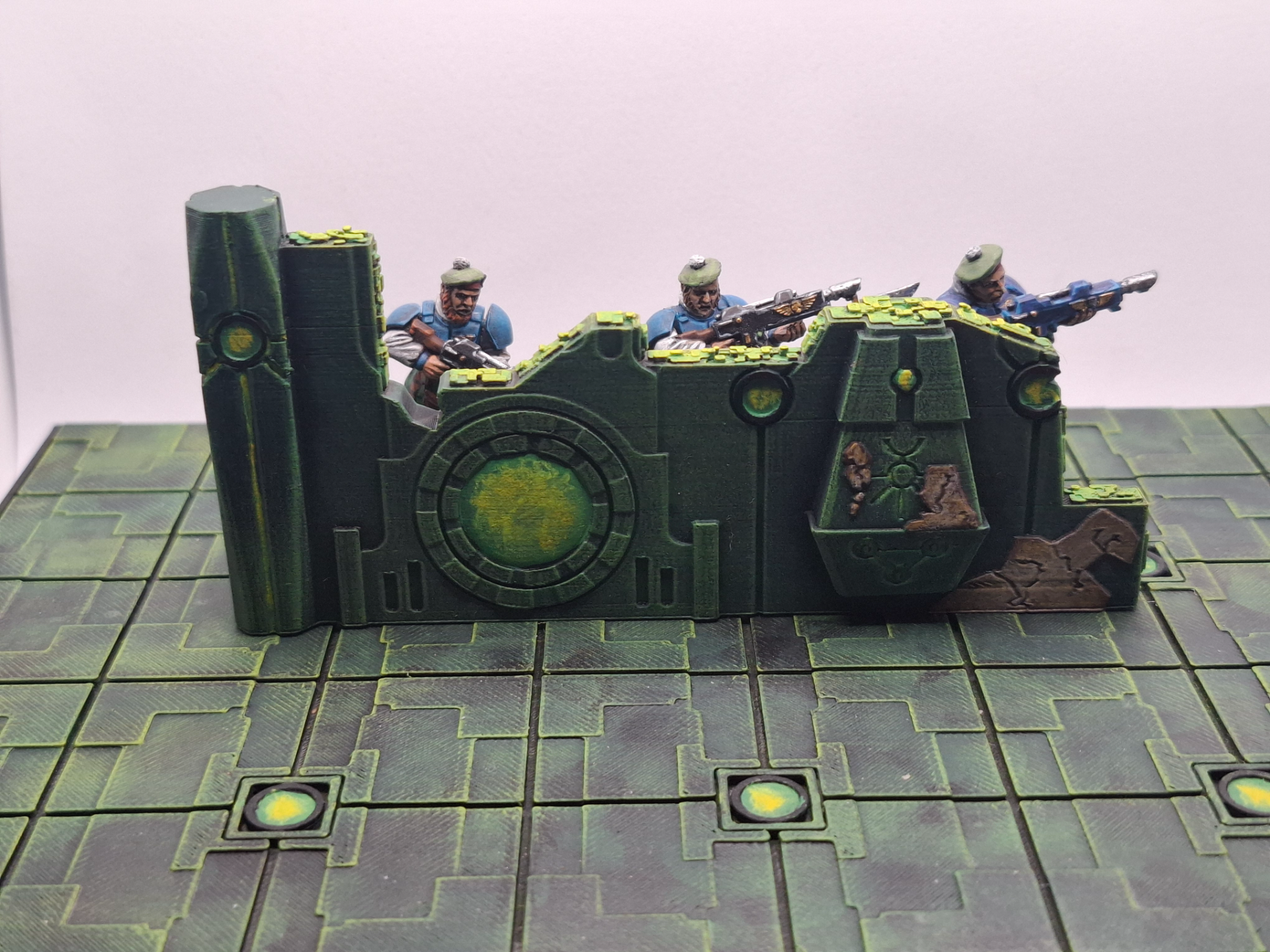 Gruftwelt Testmodell kleine Ruine