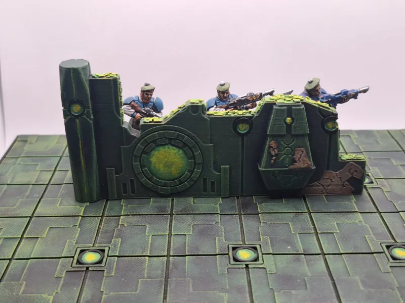 Gruftwelt Testmodell kleine Ruine