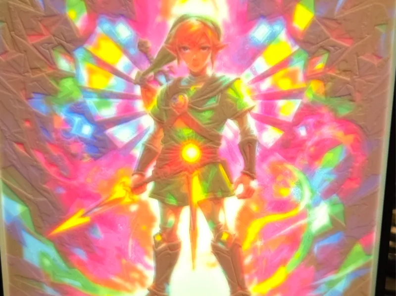 Link lithophane light box