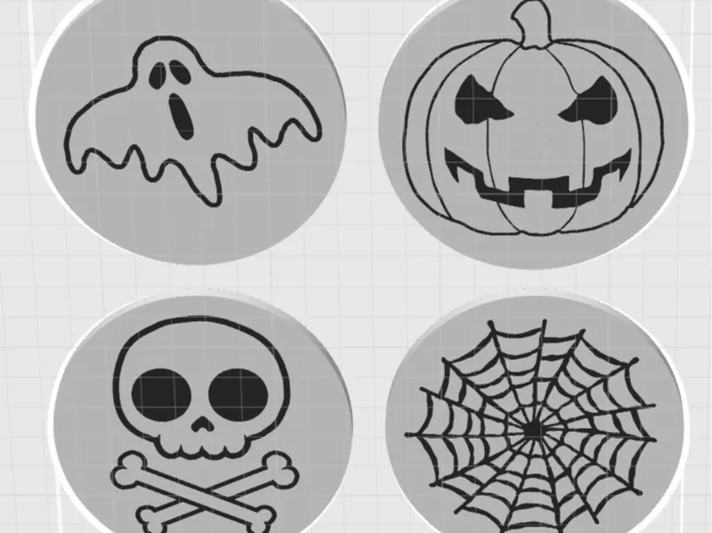 Halloween Coasters