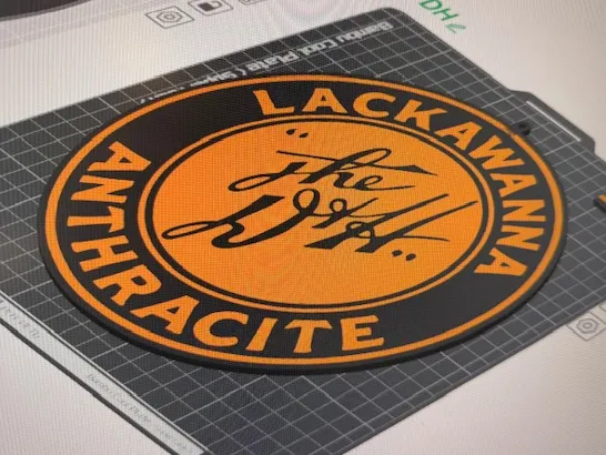 D&H Anthracite Sign Replica