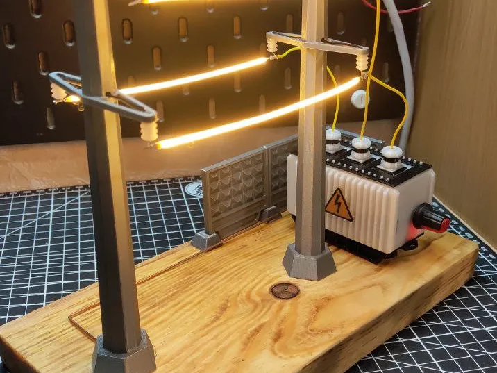 Table lamp - Mini-substation