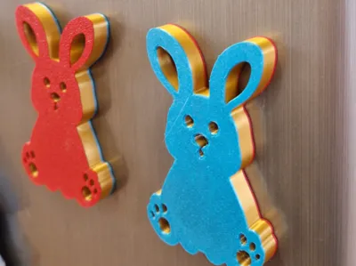 Bunny Fridge Magnet