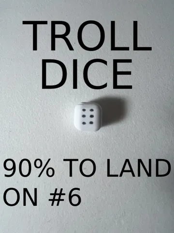 Letrero o emblema decorativo: Cheating Dice — vista de referencia 2