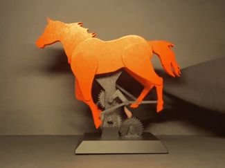 Running Horse Automaton