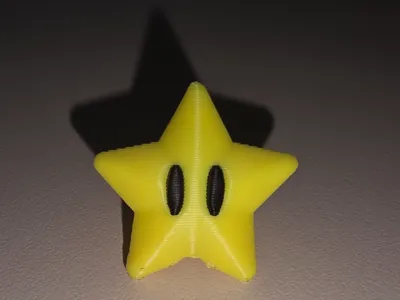 Crocs Super Mario Star Pin