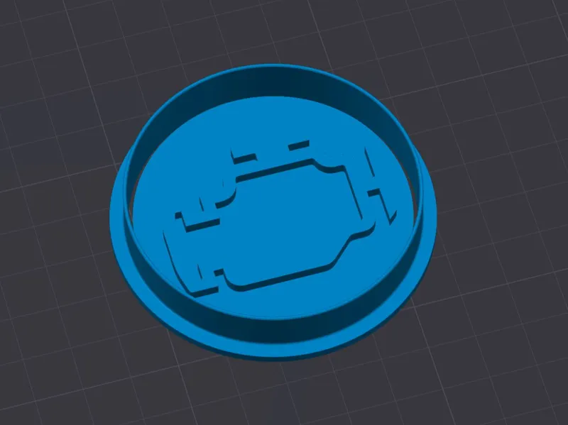 Engine Light Cookie Cutter