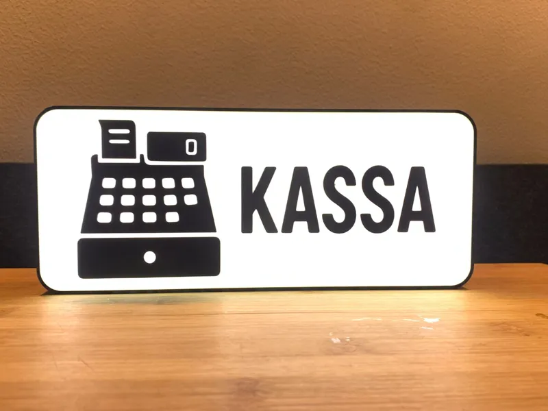 Lightbox Kassa for Cash Register