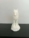 Realistic Wolf Statue normal size