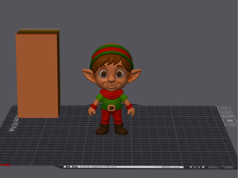 MiniElf – 3D-gedruckter Weihnachtswichtel 
