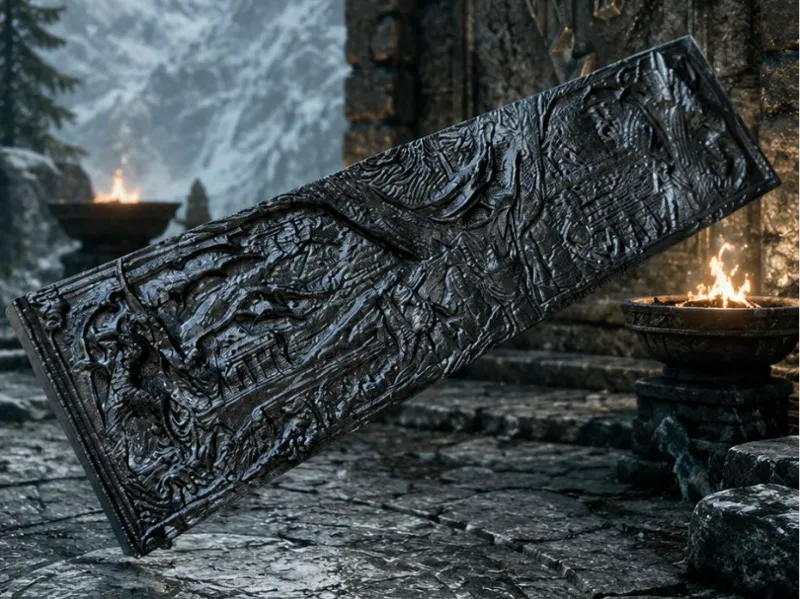 Muro di Alduin – Skyrim Dragon Wall