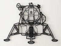 Déco murale module lunaire Apollo — photo 1