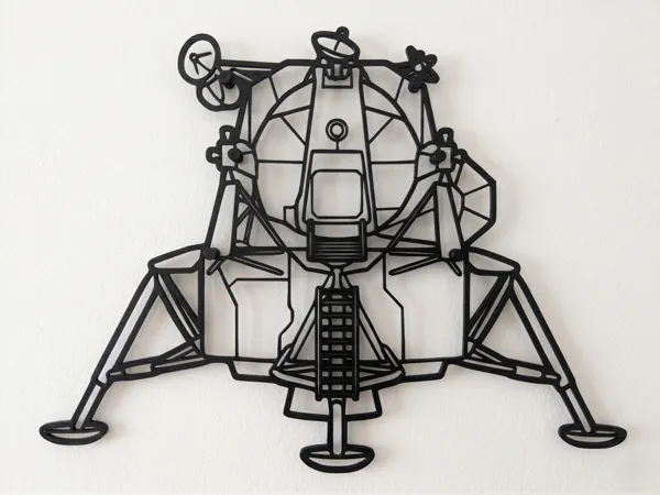 Déco murale module lunaire Apollo