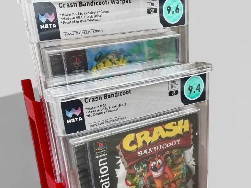 Game Stand Game Stand – #83 PS 1 WATA Case Stand