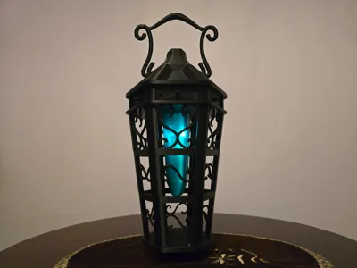 Fantasy crystal lantern