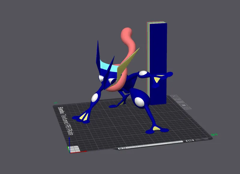 Greninja (Colorized for AMS)