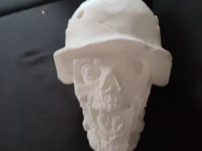 zombie skull