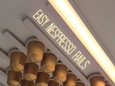 Easy Nespresso Rails (Under-shelf capsule holder)