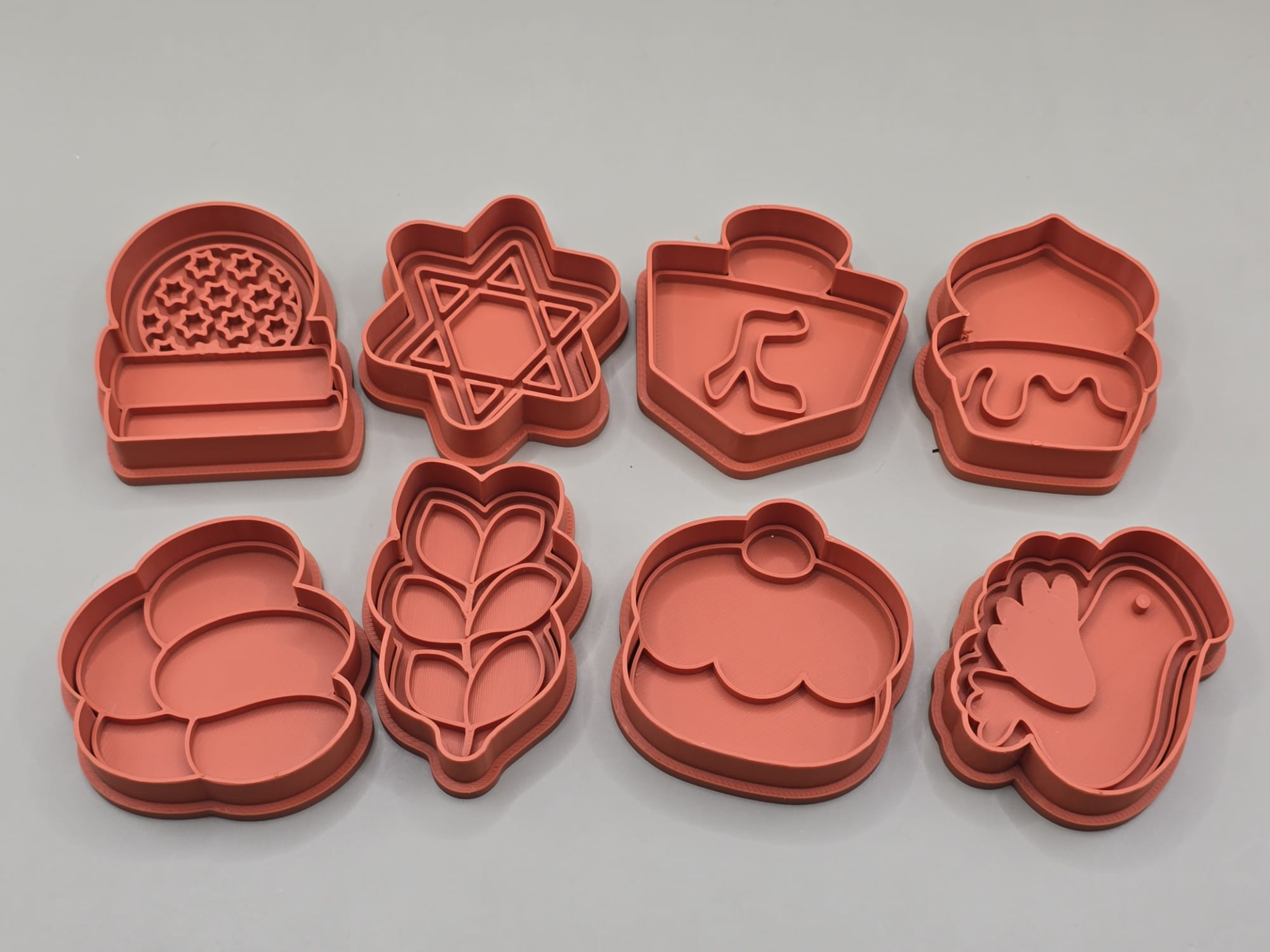Hanukkah Cookie Cutter Stamp Set 1