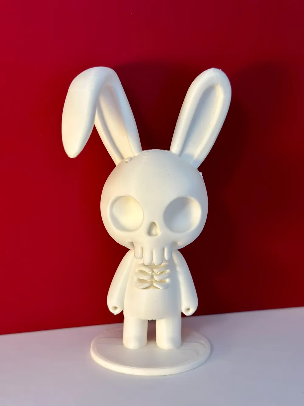 Boney Rabbit Bone Bunny: Dawn of Hallow by tux3105 - MakerWorld