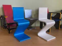 Rietveld S Chair 0.2mm layer, 2 walls, 15% infill