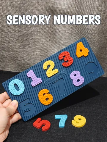 Modelo para impresión 3D: SENSORY NUMBERS 1.0 — vista de referencia 2