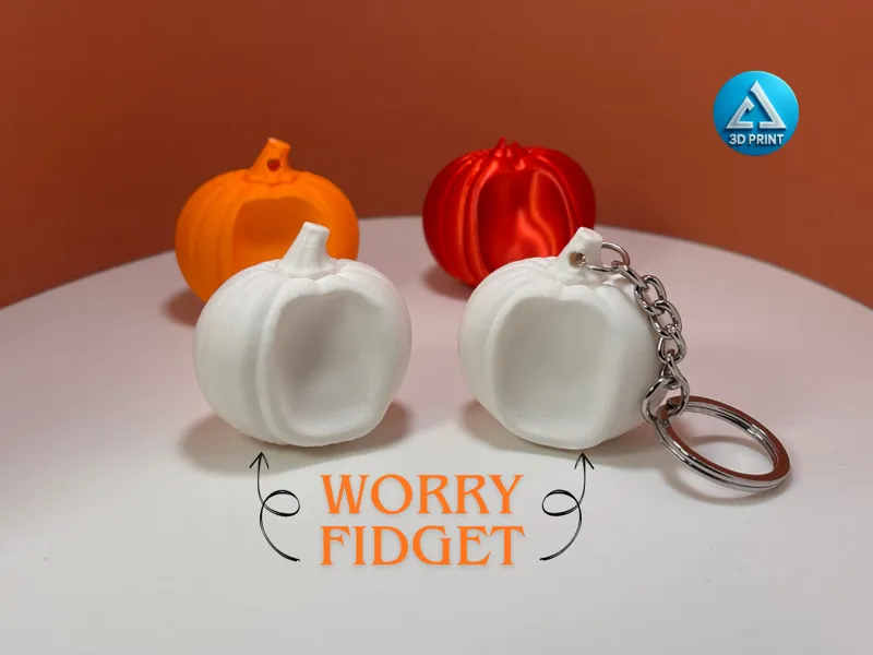 worry fidget pumpkin