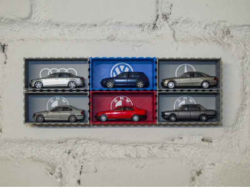 1/87 Diecast Display Stapelbar & Erweiterbar