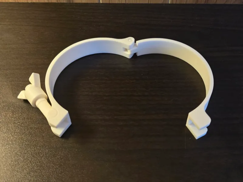 100mm Hinged Quick Band Clamp