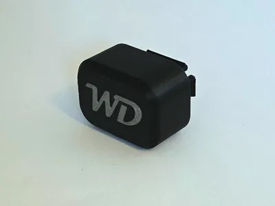 Hockey stick plug cap, editable text