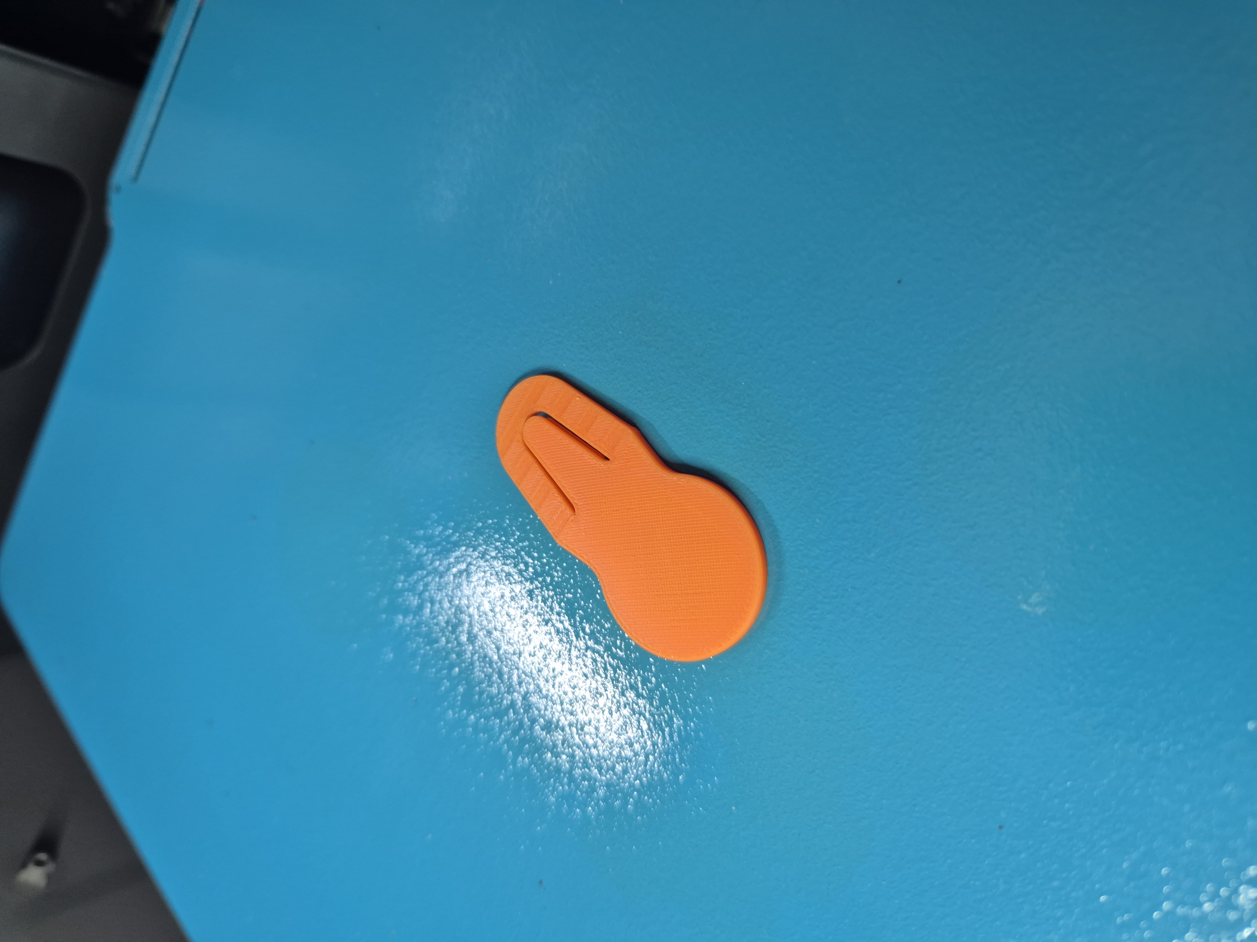 Einkaufswagenchip mit Zettelhalter - 1