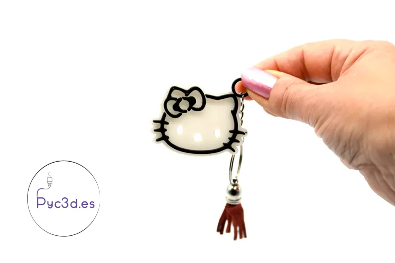 HELLO KITTY KEYCHAIN