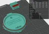 PLA Interface layer, 0.12mm layer, 4 walls, 7.5% infill