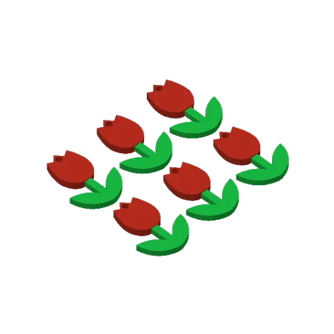 Tulip Earrings view 4
