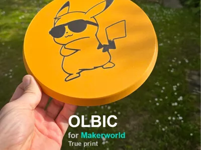 Pikachu Spinning Frisbee