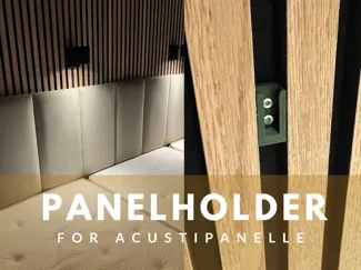 Akustikpaneel Halterung für Wandpolster/Wandkissen
