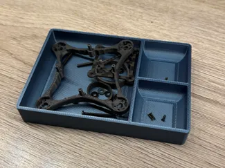 Multi-Compartment Organizer Tray