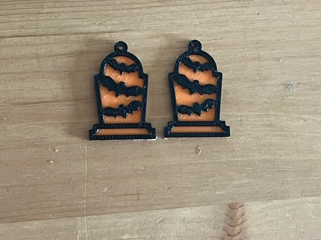 bat earrings