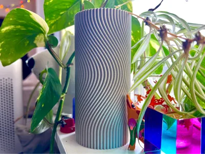 Fingerprint Vase