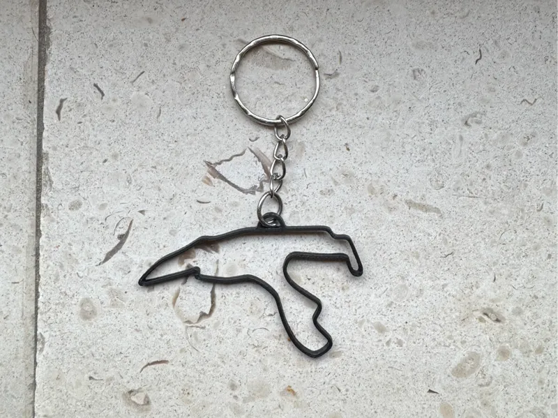 Spa-Francorchamps keychain