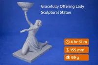 0.18mm layer, 3 walls, 7% infill, 155mm tall