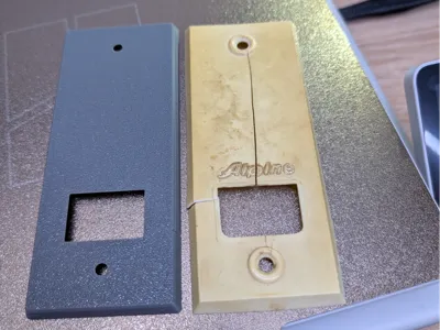 Roller Shutter Cover Plate Hole Spacing 105mm
