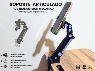 Articulated Cell Phone Holder 