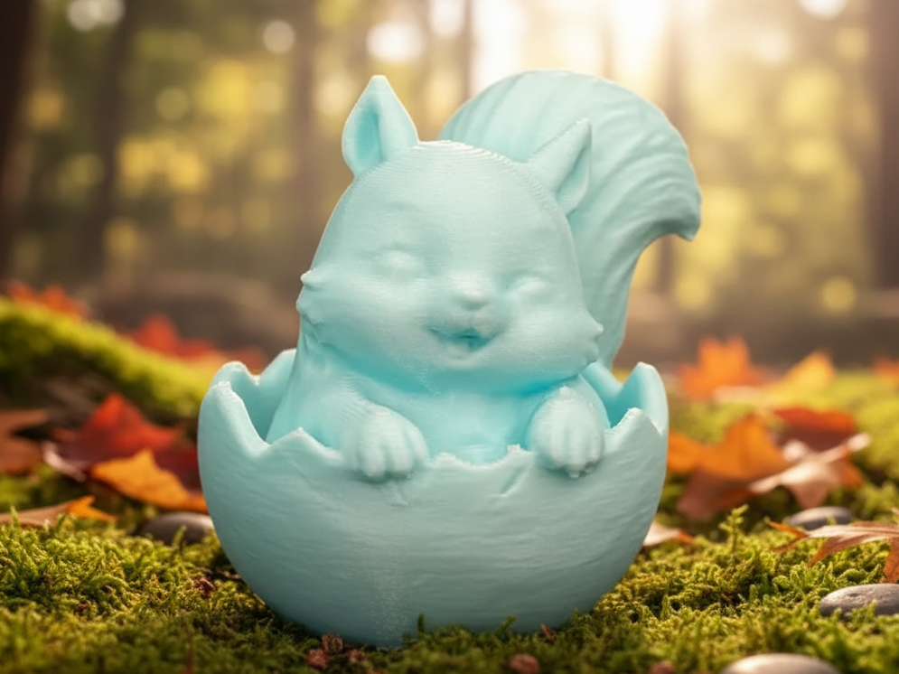 Easter Mini Pals Hatching Squirrel