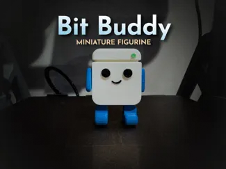 Mini Hard Drive Figurine